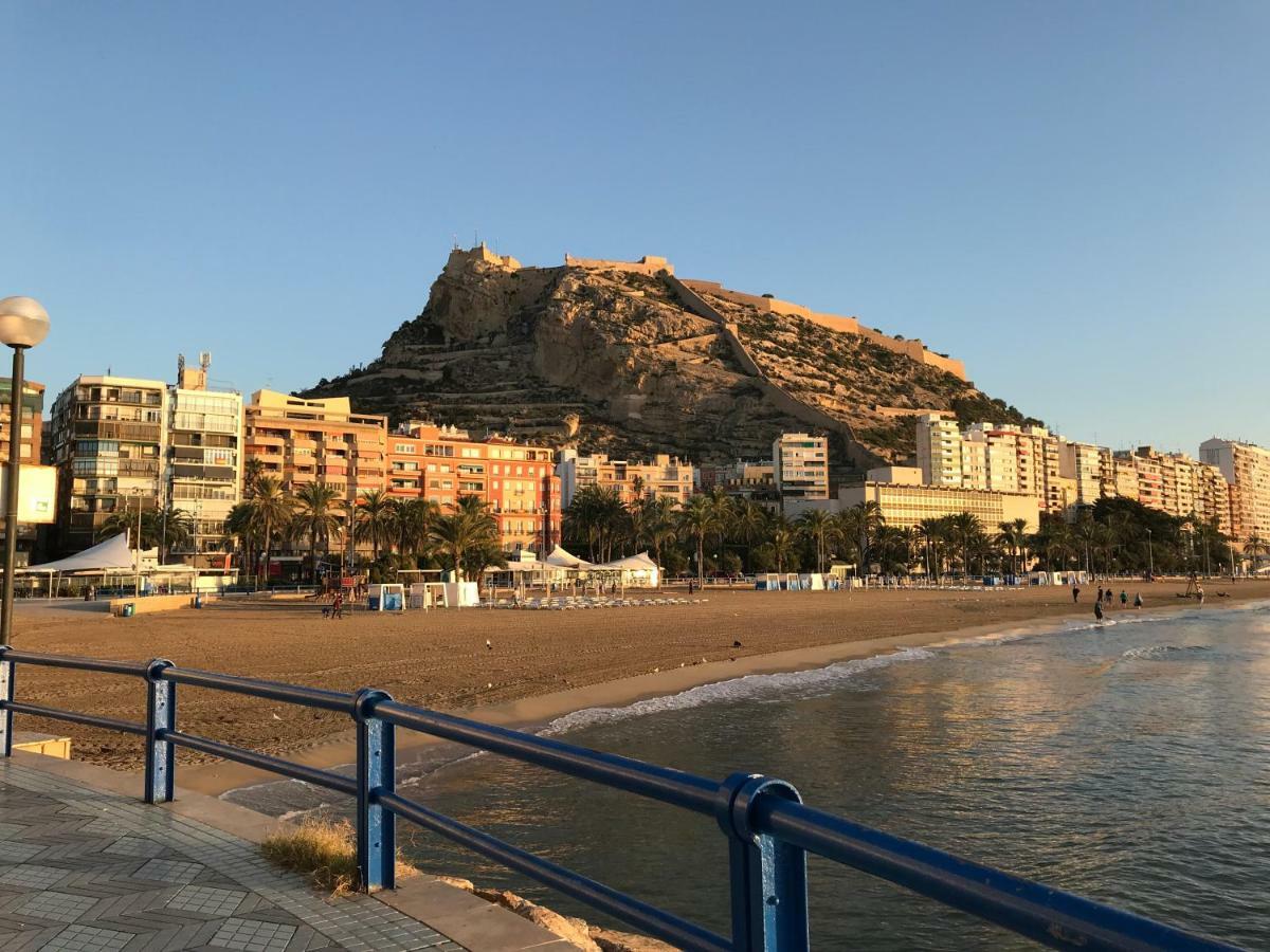 阿利坎特Piso En Primera Linea De Playa Del Postiguet公寓 外观 照片